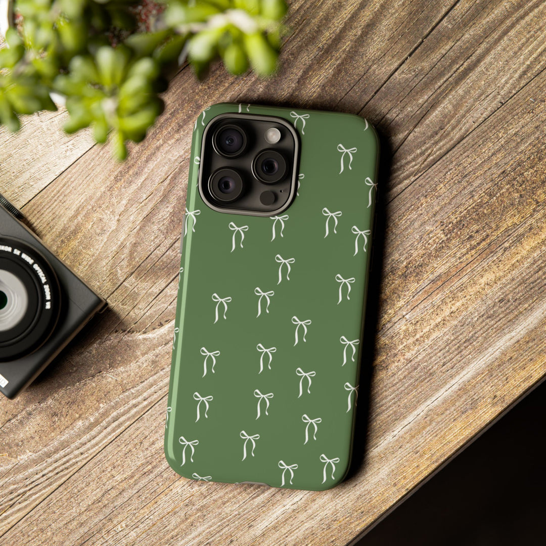 Cute Bow Aesthetic Phone Case – iPhone 11/12/13/14/15/16 & Samsung Galaxy S21/S22/S23/S24/Z Flip/Z Fold
