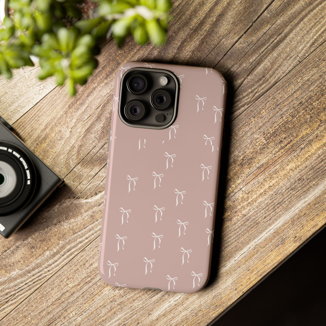 Cute Bow Aesthetic Phone Case – iPhone 11/12/13/14/15/16 & Samsung Galaxy S21/S22/S23/S24/Z Flip/Z Fold