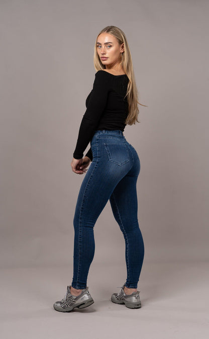 360 High Waisted - Azure Blue