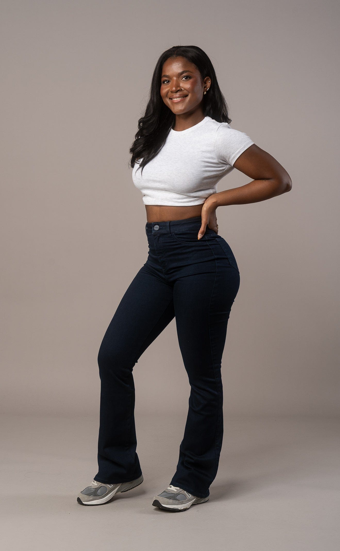 Flared - Midnight Blue