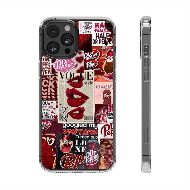 Bold Dr Pepper Pop Art Case From iPhone 16 15 14 13 12 11 X Pro Max Plus Samsung Galaxy S24.99 S24 S23 S22 S21 Ultra Plus