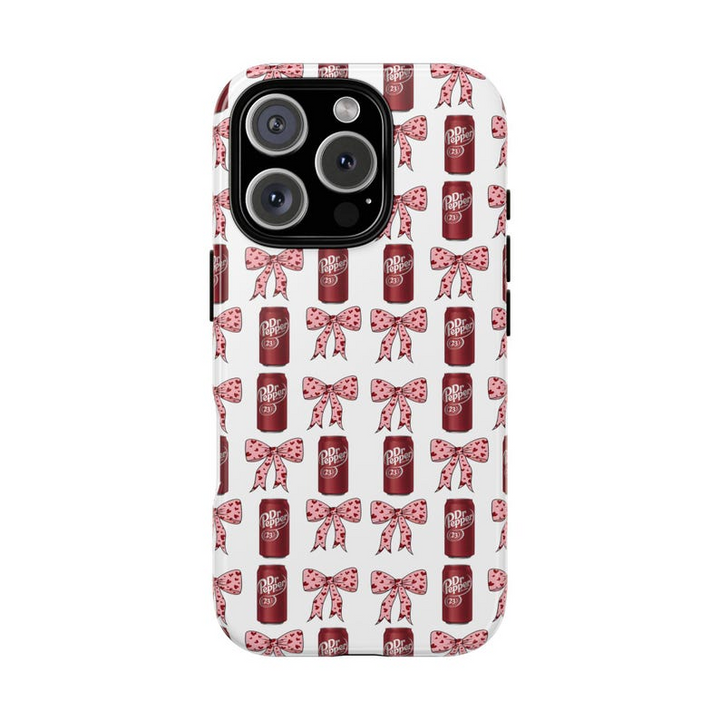 Bold Dr Pepper Pop Art Case From iPhone 16 15 14 13 12 11 X Pro Max Plus Samsung Galaxy S24.99 S24 S23 S22 S21 Ultra Plus