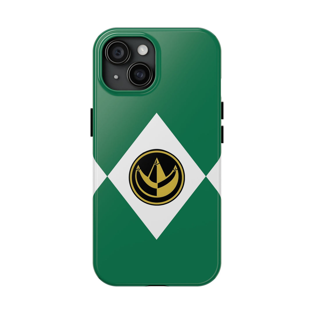 Power Up Phone Case Trio – Inspired by Mighty Morphin’ Rangers, Bright Bold Colors, Glossy Protection