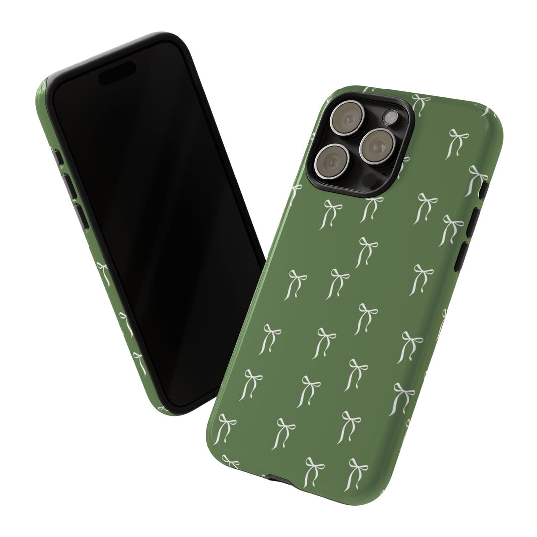 Cute Bow Aesthetic Phone Case – iPhone 11/12/13/14/15/16 & Samsung Galaxy S21/S22/S23/S24/Z Flip/Z Fold