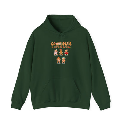 Grandma’s Favorite Batch Custom Name Hoodie – Christmas Family Matching Outfit