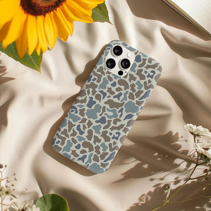 Quirky Character Phone Case Collection – Angry Duck, Cow Print Heart & Urban Camo