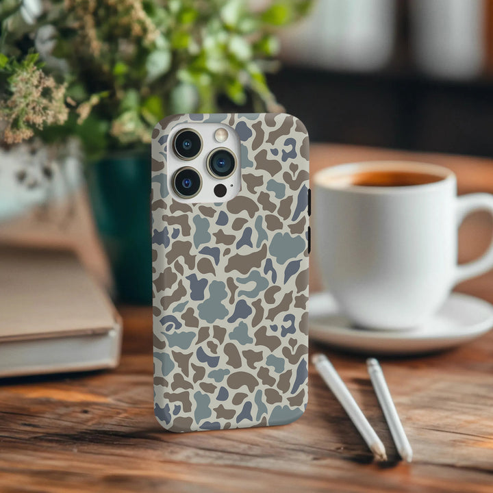 Quirky Character Phone Case Collection – Angry Duck, Cow Print Heart & Urban Camo