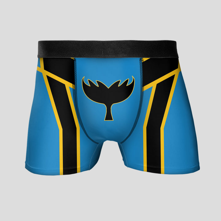 Vibrant Power Ranger Boxer Briefs - Bold, Comfortable, and Stylish Men's Underwear Soft Stretchy Gift Set