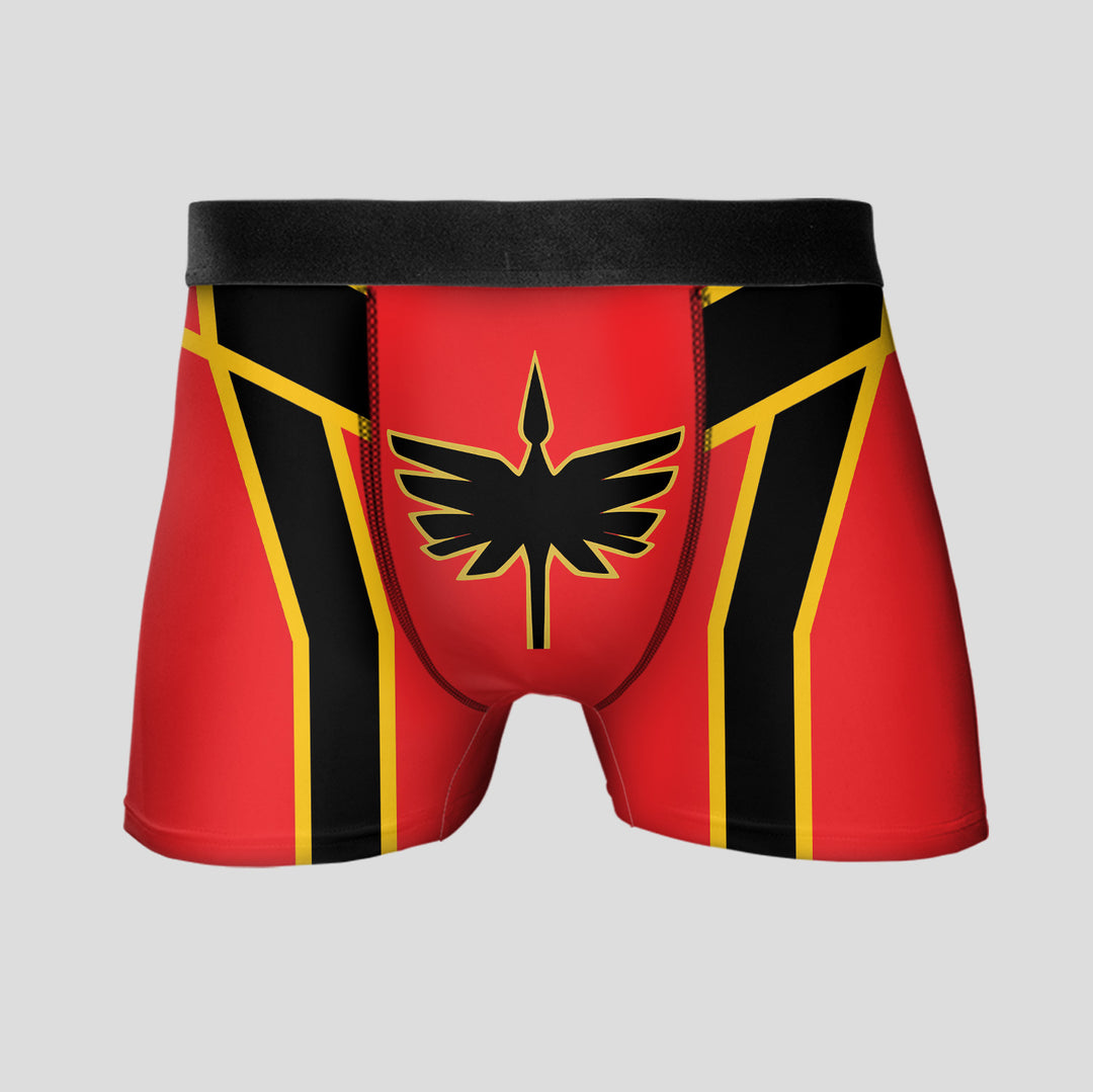 Epic Power Ranger Boxer Briefs - Bold, Comfortable Men's Underwear for Heroic Street Style, Soft Stretchy Gift