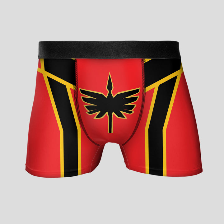 Epic Power Ranger Boxer Briefs - Bold, Comfortable Men's Underwear for Heroic Street Style, Soft Stretchy Gift