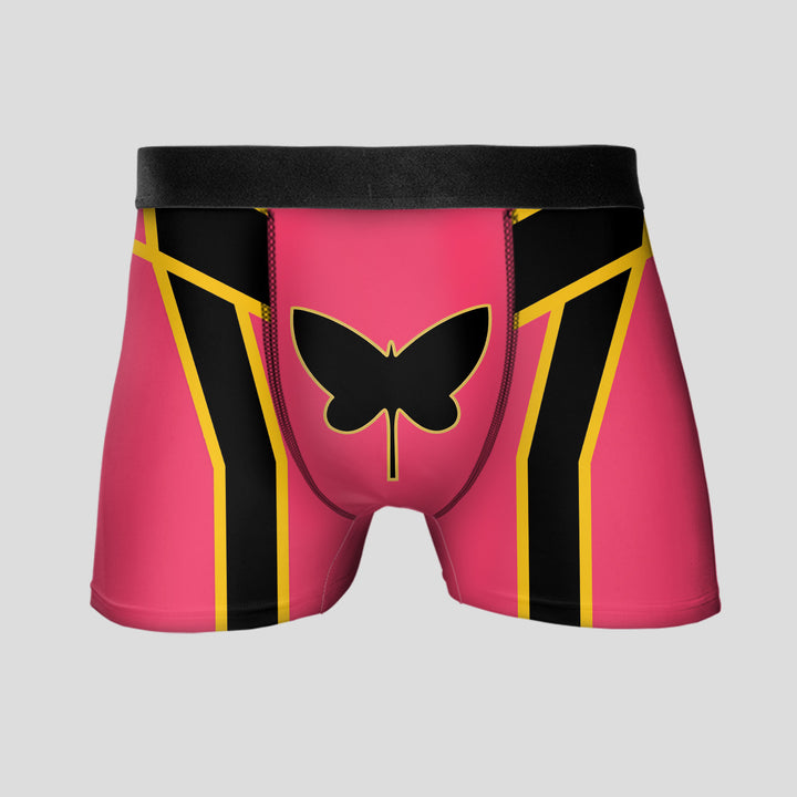 Vibrant Power Ranger Boxer Briefs - Bold, Comfortable, and Stylish Men's Underwear Soft Stretchy Gift Set