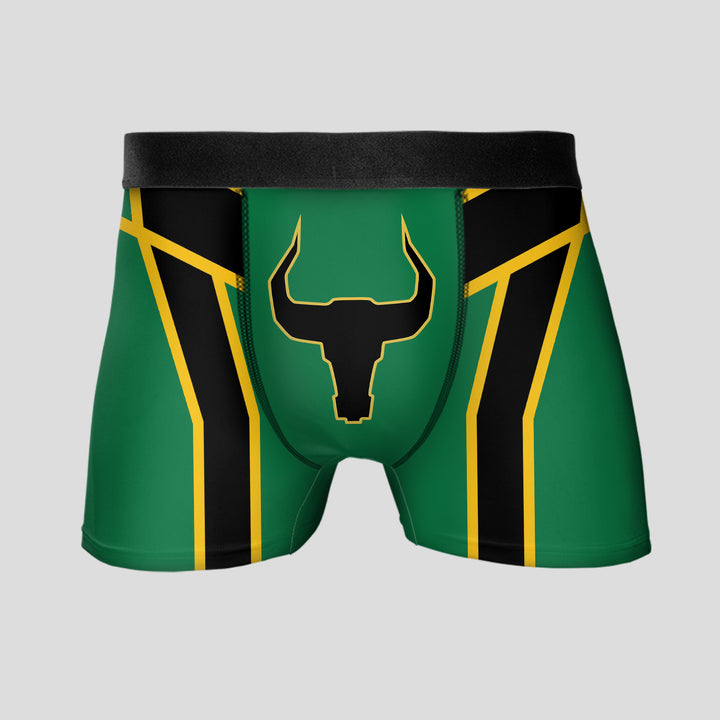 Vibrant Power Ranger Boxer Briefs - Bold, Comfortable, and Stylish Men's Underwear Soft Stretchy Gift Set