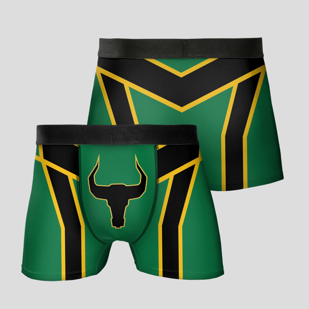 Vibrant Power Ranger Boxer Briefs - Bold, Comfortable, and Stylish Men's Underwear Soft Stretchy Gift Set
