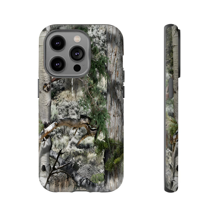 Forest Camo iPhone Case – Outdoor Style for iPhone 11, 12, 13, 14, 15, 16 Series, Samsung