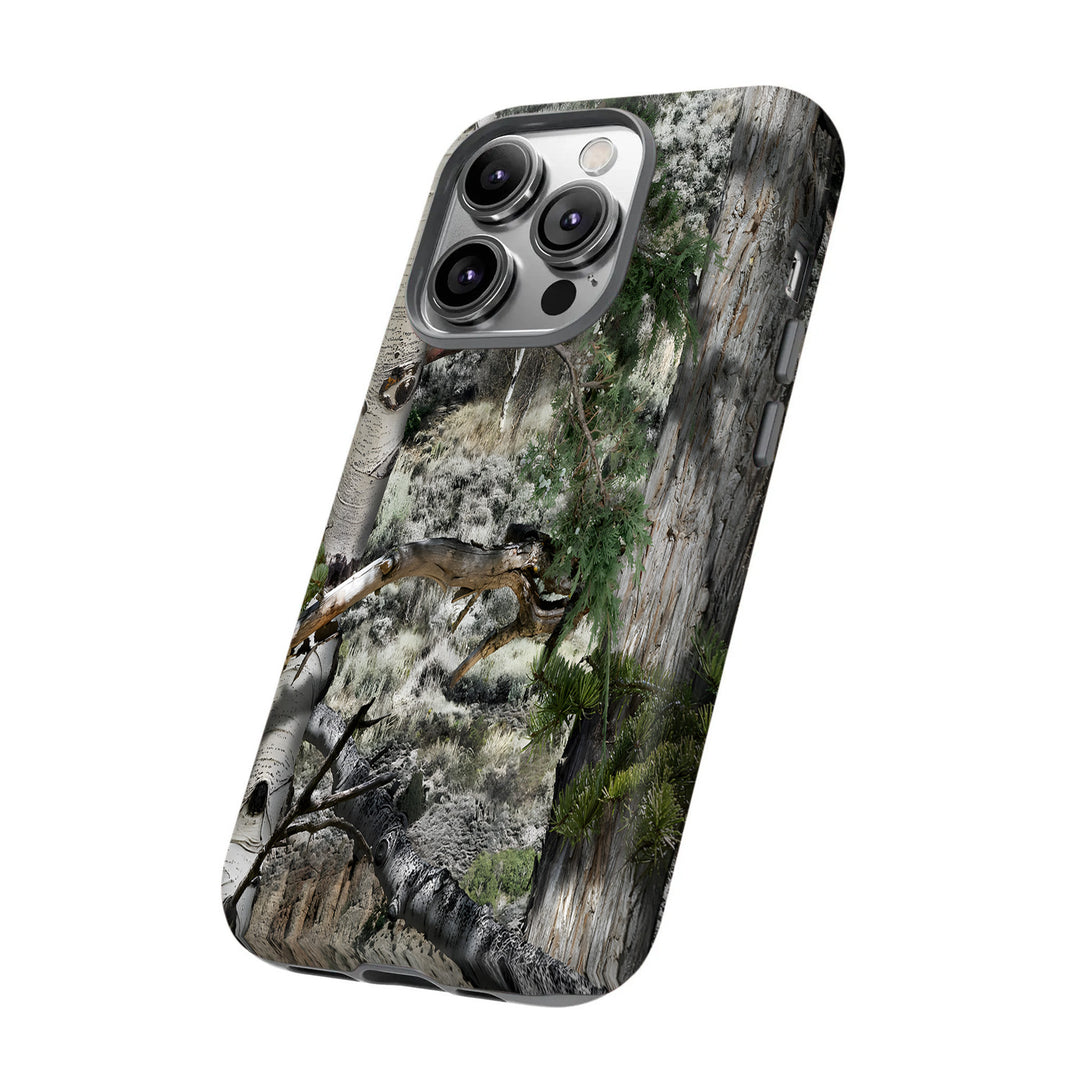 Forest Camo iPhone Case – Outdoor Style for iPhone 11, 12, 13, 14, 15, 16 Series, Samsung