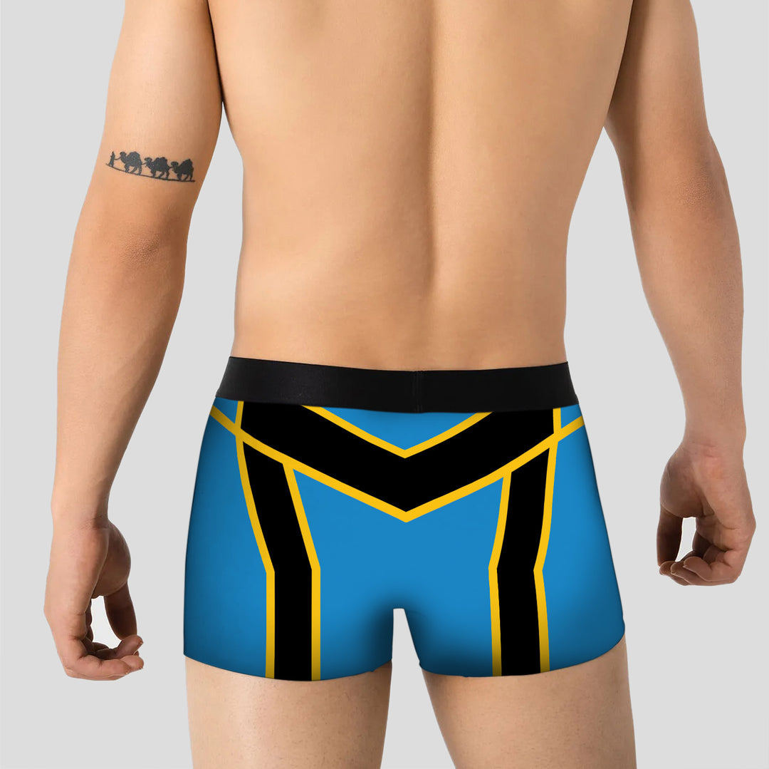 Vibrant Power Ranger Boxer Briefs - Bold, Comfortable, and Stylish Men's Underwear Soft Stretchy Gift Set