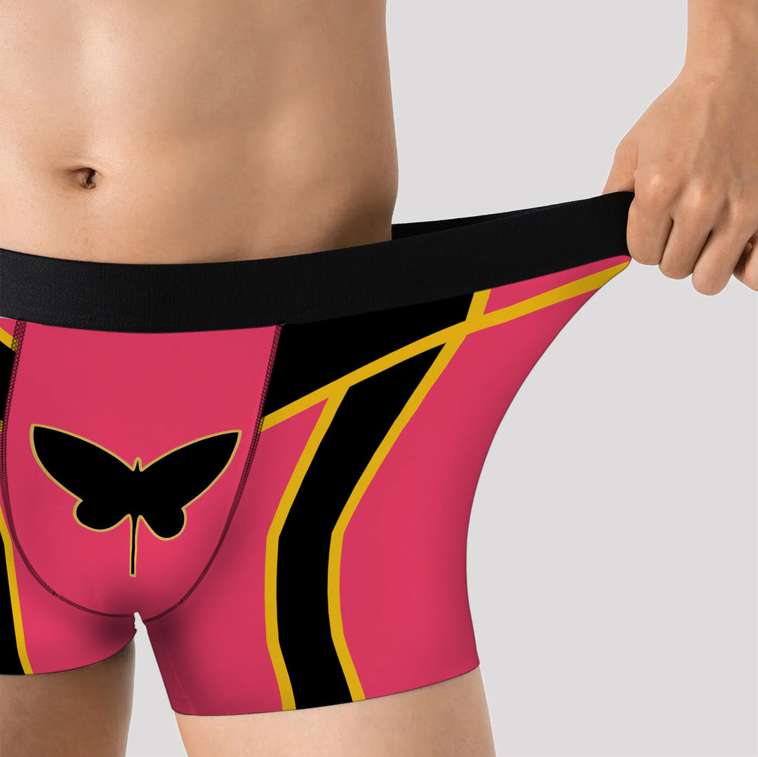 Vibrant Power Ranger Boxer Briefs - Bold, Comfortable, and Stylish Men's Underwear Soft Stretchy Gift Set