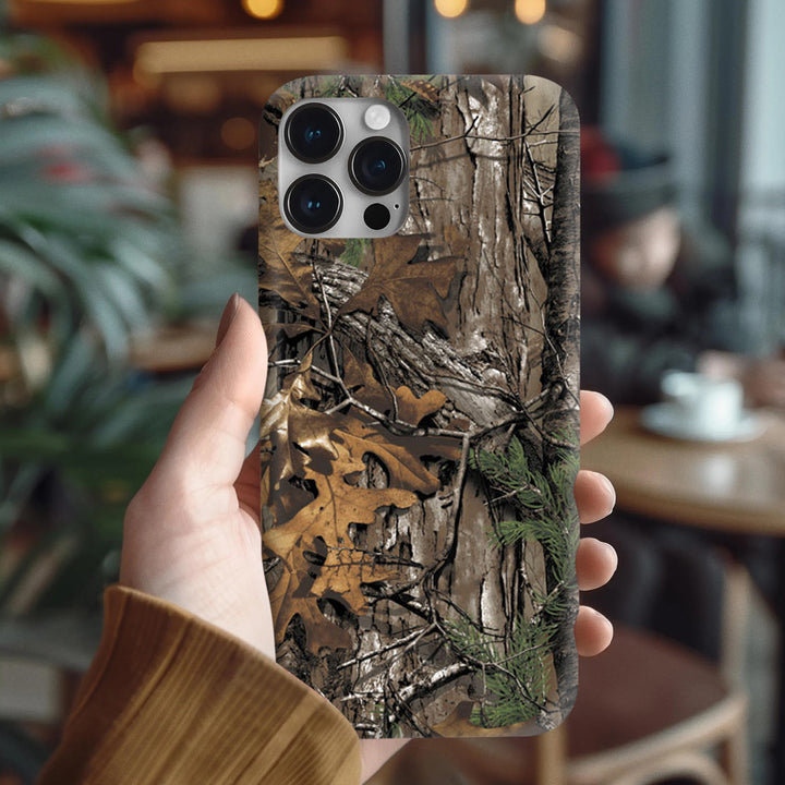Forest Camo iPhone Case – Outdoor Style for iPhone 11, 12, 13, 14, 15, 16 Series, Samsung
