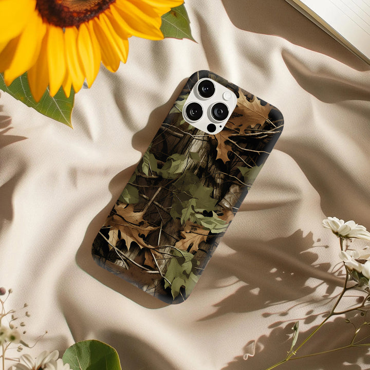 Forest Camo iPhone Case – Outdoor Style for iPhone 11, 12, 13, 14, 15, 16 Series, Samsung