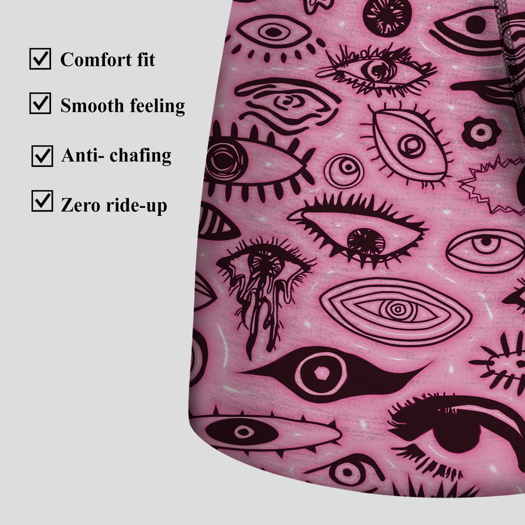 Men’s Boxer Briefs Artistic Eye Print Underwear | Soft Breathable Stretrunks Fashion Streetwear Aesthetic Giftchy