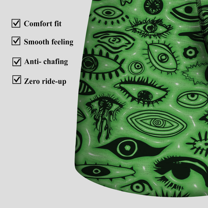 Men’s Boxer Briefs 3-Pack – Eye Pattern Printed Underwear | Breathable Stretchy Trunks Streetwear Style Gift