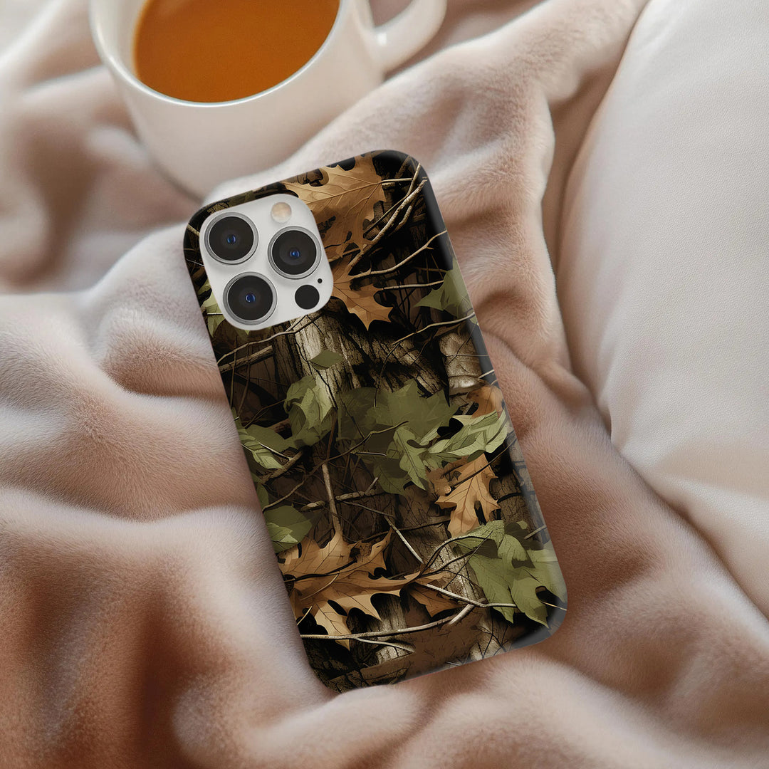 Forest Camo iPhone Case – Outdoor Style for iPhone 11, 12, 13, 14, 15, 16 Series, Samsung