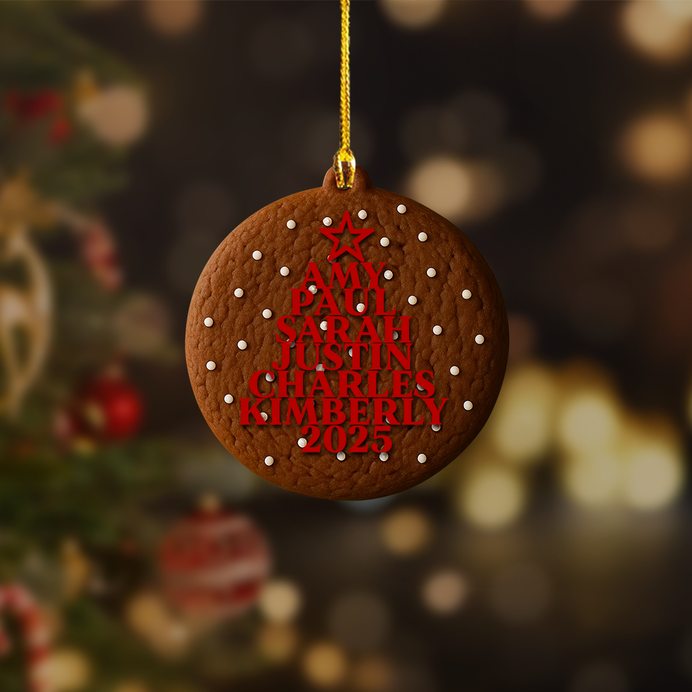 Travel Goal Destination Of The Year - Personalized Custom Wood Acrylic Ornament 2 Layer