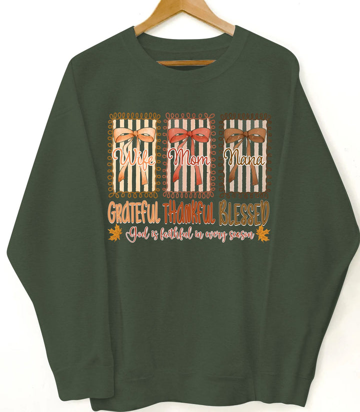 Birthday Gift for Grandma, Wife, Mom, Nana, Legend - Personalized Fall Elements Shirt, Hoodie, or Sweatshirt 