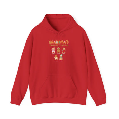 Grandma’s Favorite Batch Custom Name Hoodie – Christmas Family Matching Outfit
