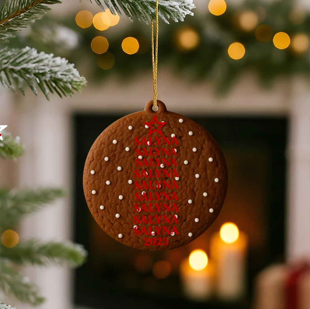 Travel Goal Destination Of The Year - Personalized Custom Wood Acrylic Ornament 2 Layer