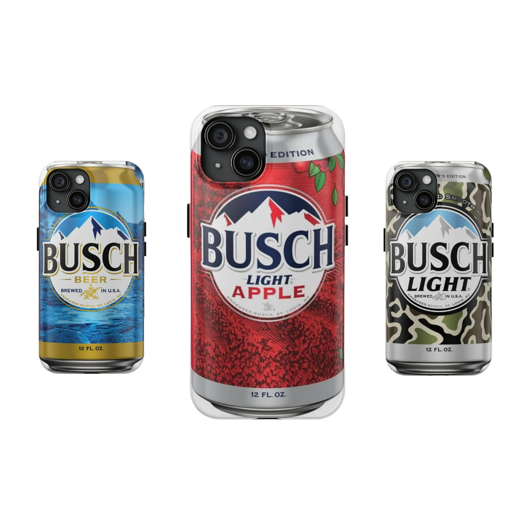 Busch Ultra Superior Light Beer Phone Case For iPhone 12 13 14 15 16 Samsung S22 S23 S24 S24.99 Ultra PLus