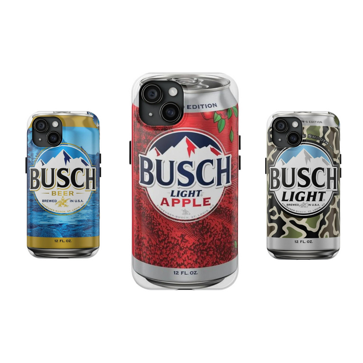 Busch Ultra Superior Light Beer Phone Case For iPhone 12 13 14 15 16 Samsung S22 S23 S24 S24.99 Ultra PLus