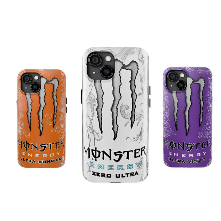 “Monster Inspired Tough Phone Case  For iPhone 12 13 14 15 16 Samsung S22 S23 S24 S24.99 Ultra PLus