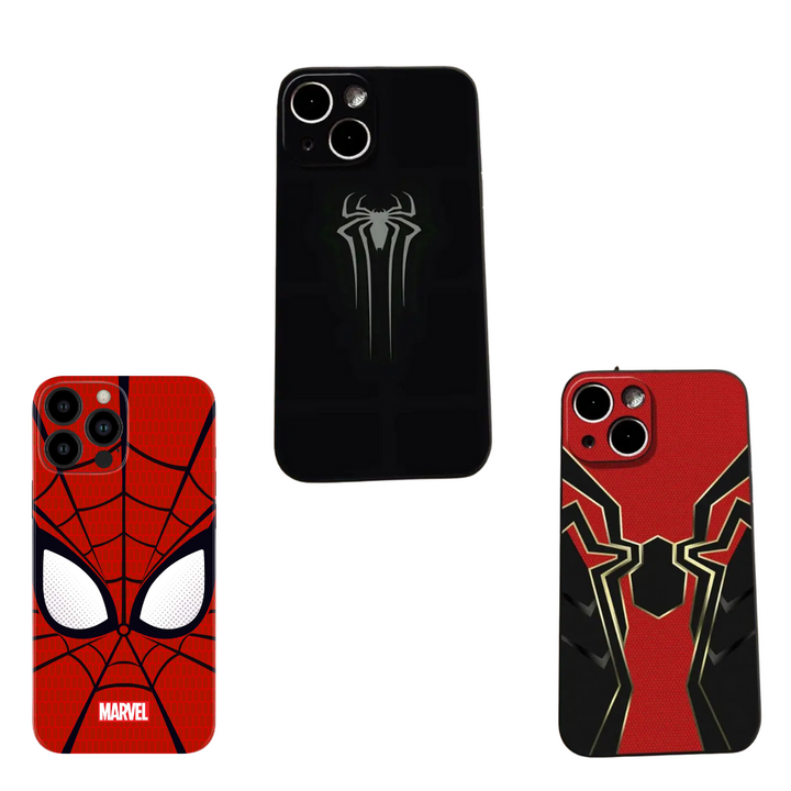 Spider-Man Red Web Case | Hero Style for iPhone 11 12 13 14 15 16 Pro Max Samsung S22 S23 S24 S24.99 Ultra Plus