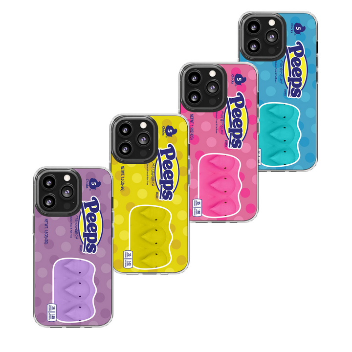 Peeps Marshmallow Phone Case From iPhone 16 15 14 13 12 11 X Pro Max Plus