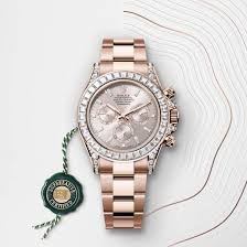 Cosmograph Daytona Oyster, 40 mm, Everose gold and diamonds