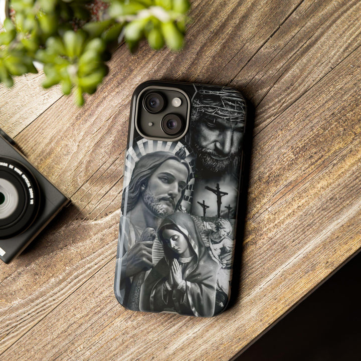 Christian Faith Phone Case – Funny GenZ Aesthetic Gift for Friends, Protective Cover for iPhone 12 13 14 15 16 Pro Max Plus Samsung S22 S23 S24 S24.99 Ultra Plus