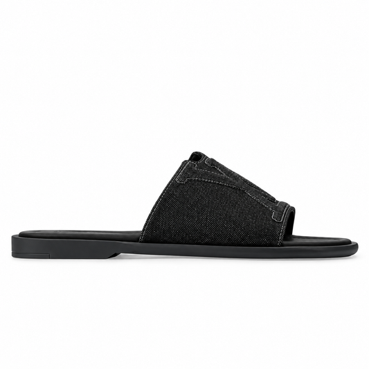 LV Portofino Mule Black