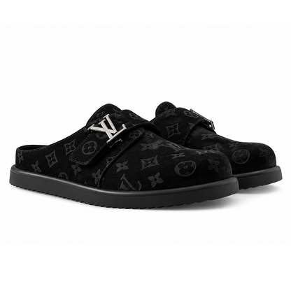 LV Easy Mule Sandals Black