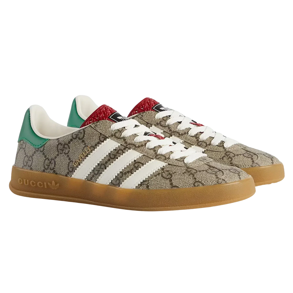 Adidas x Gucci Gazelle 'Beige GG Monogram'