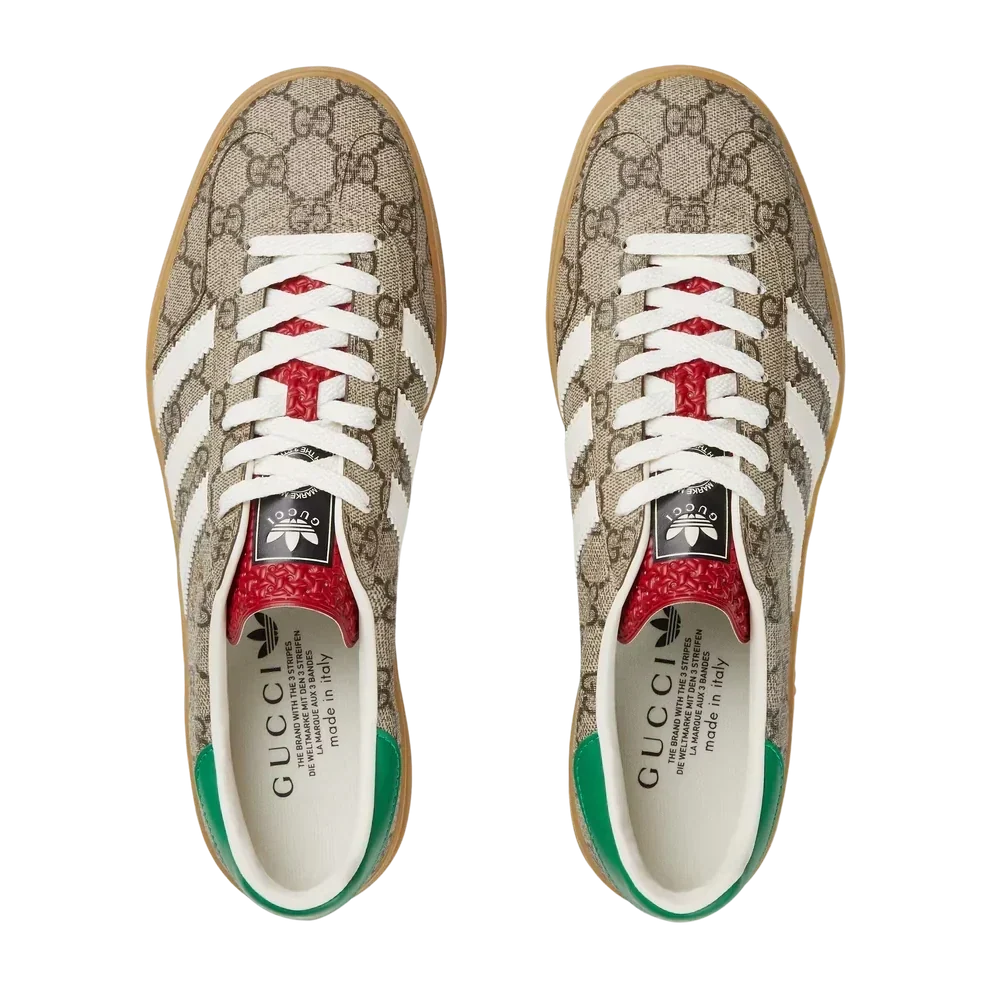 Adidas x Gucci Gazelle 'Beige GG Monogram'