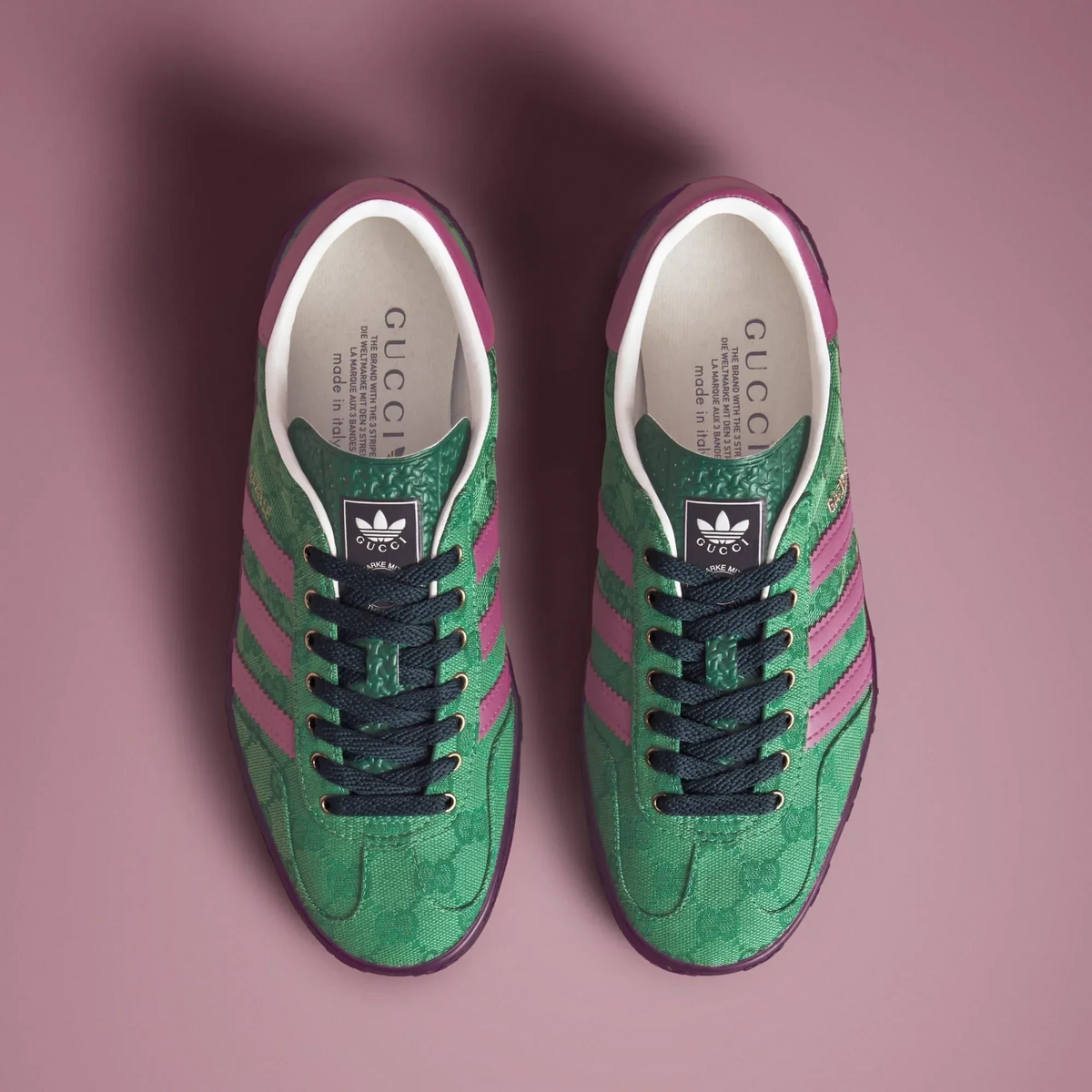 Adidas x Gucci Gazelle 'Green'
