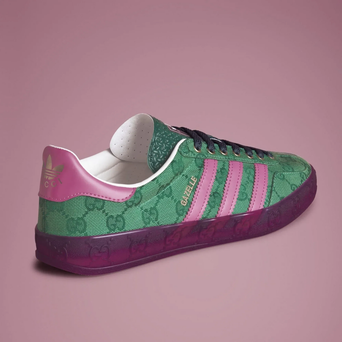 Adidas x Gucci Gazelle 'Green'