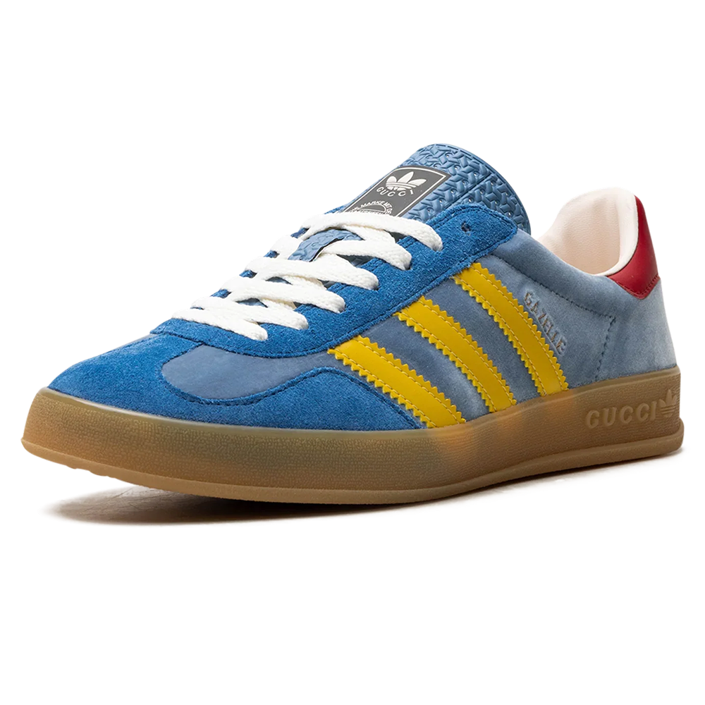 Adidas x Gucci Gazelle Light Blue Suede