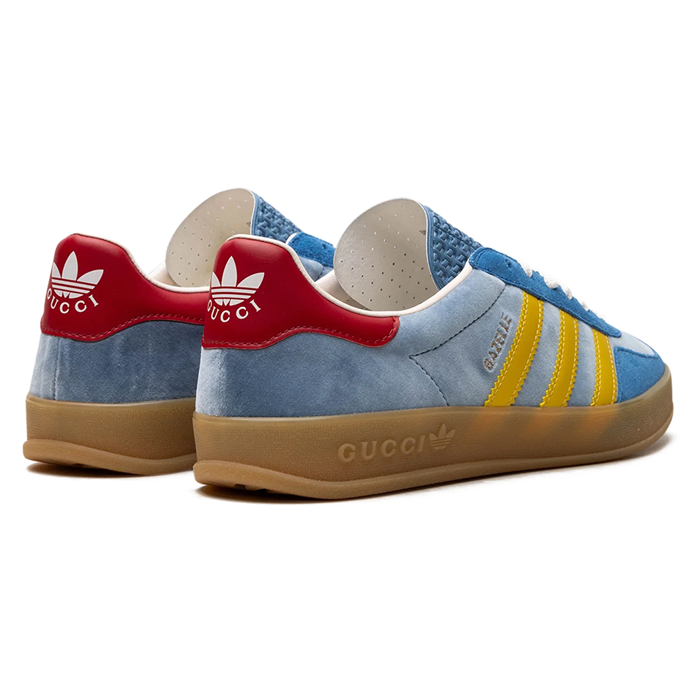 Adidas x Gucci Gazelle Light Blue Suede