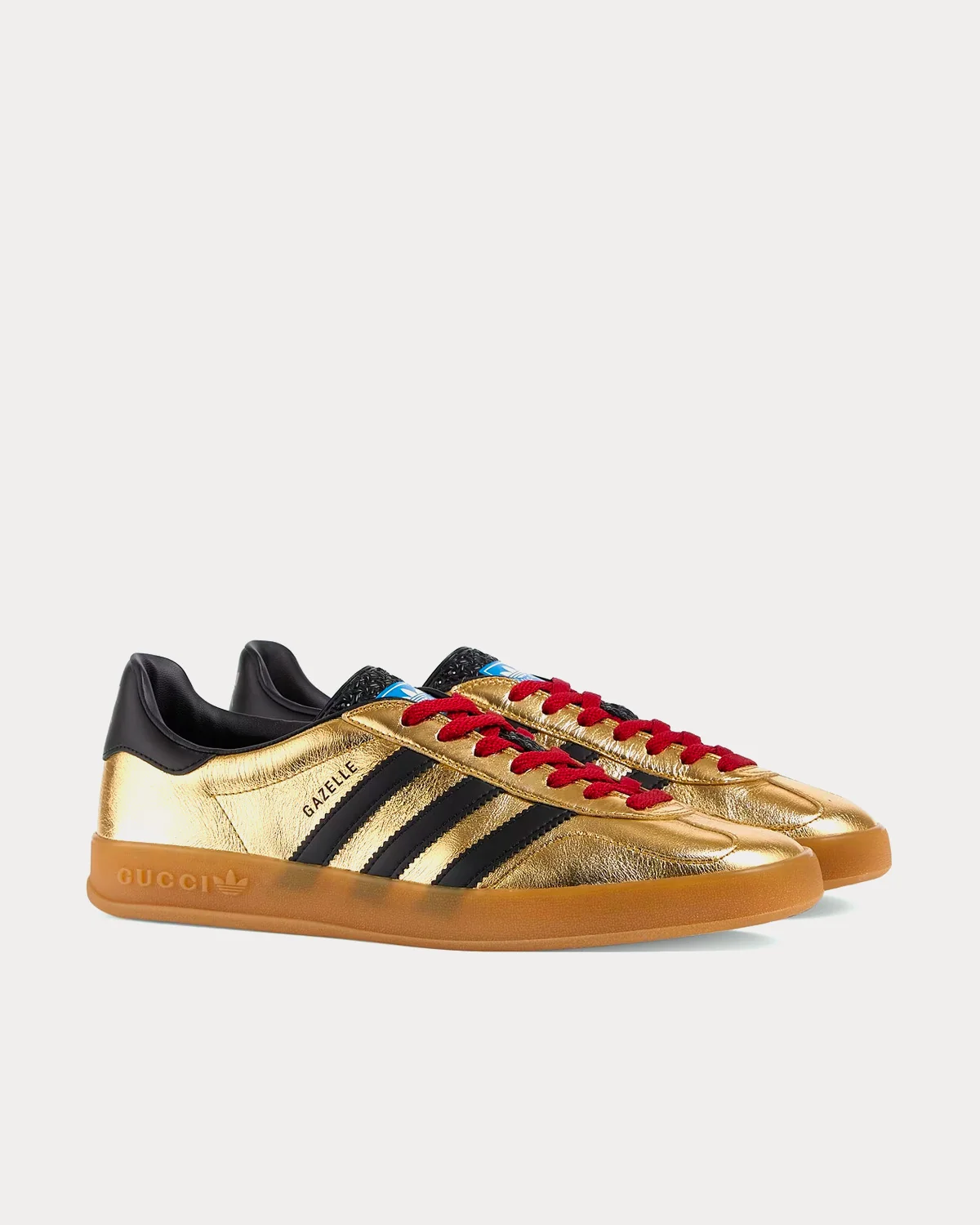 Adidas x Gucci Gazelle 'Metallic Gold'