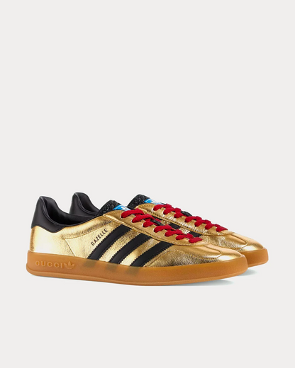 Adidas x Gucci Gazelle 'Metallic Gold'