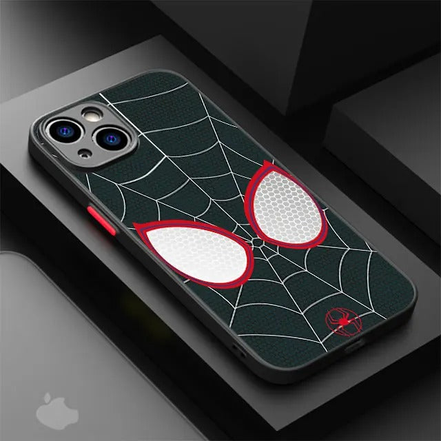 Spider Power Phone Case – Superhero Web Design Protective Cover for iPhone 11 12 13 14 15 16 Pro Max Samsung S22 S23 S24 S24.99 Ultra Plus