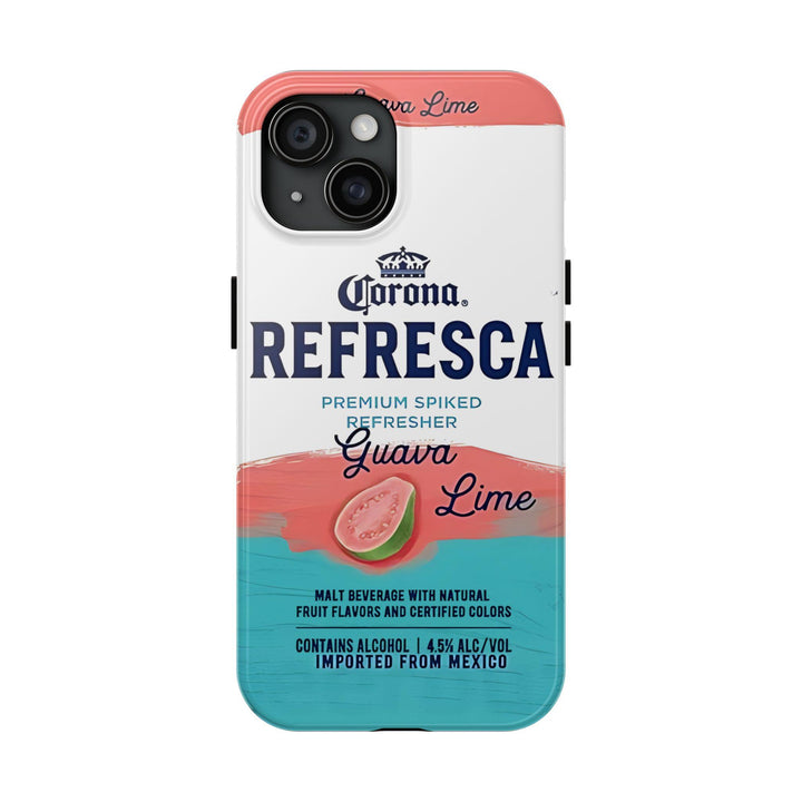 Corona Refresca Fruit Flavor Tough Phone Case For iPhone 12 13 14 15 16 Samsung S22 S23 S24 S24.99 Ultra PLus