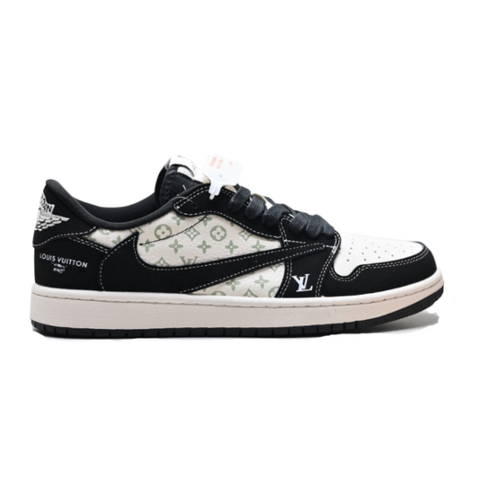 Louis Vuitton x Nike Air Jordan 1 Low “Panda Monogram”